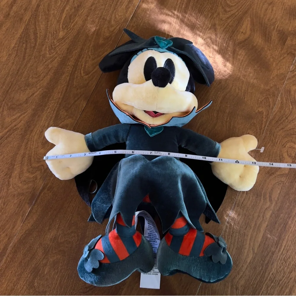 Disney Parks Happy Halloween Collection Minnie Mouse Plush Stuffed Toy Animal